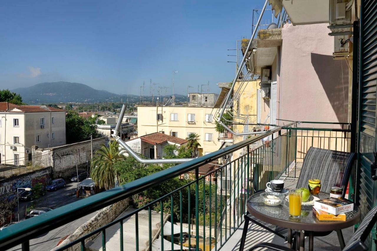 Markisia'S Luxury Corfu Town Apartment Exteriör bild
