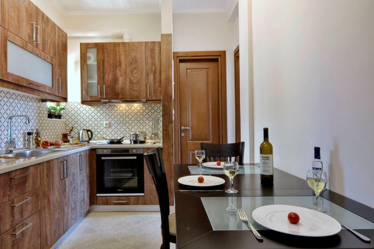 Markisia'S Luxury Corfu Town Apartment Exteriör bild